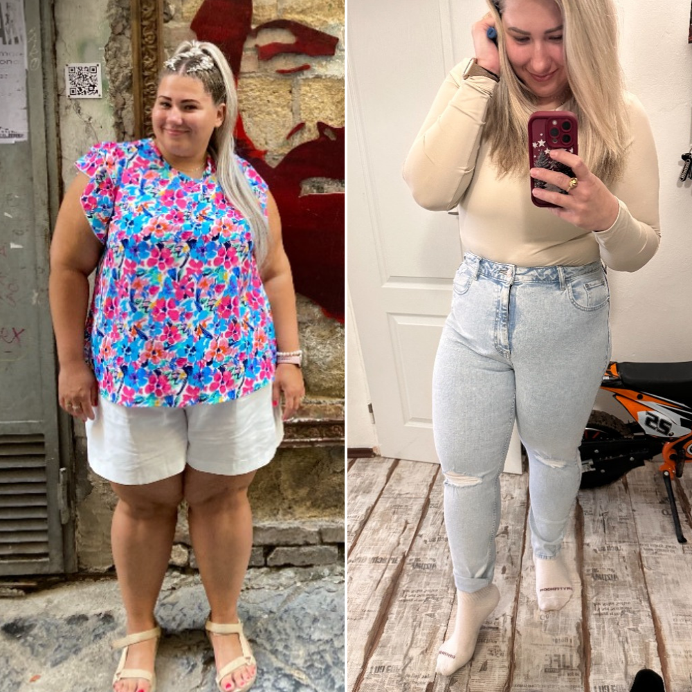 Sandra - premena -28 kg